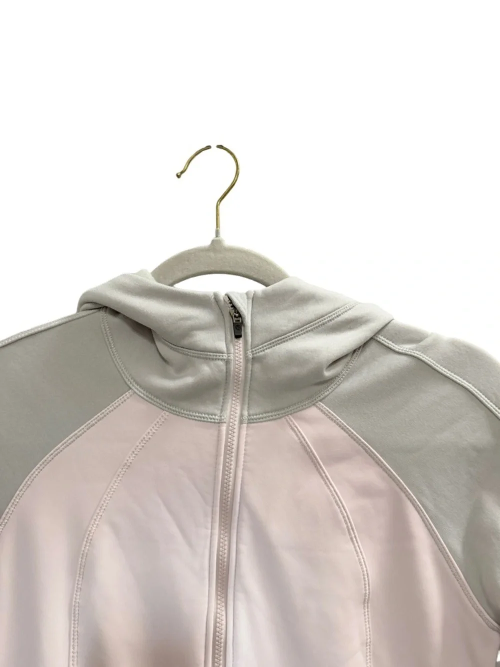 lululemon athletica Let’s Get Visible Pullover Pink Gray Reflective Size 4